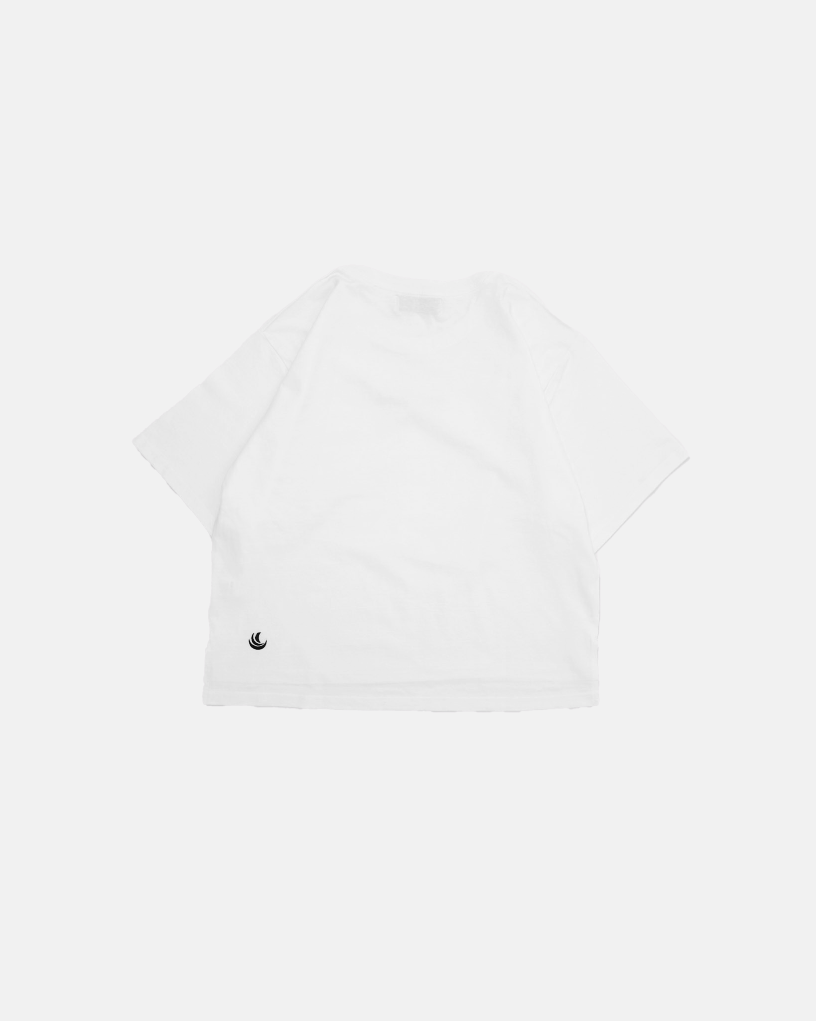 breathe into calm Oversize Tee - White